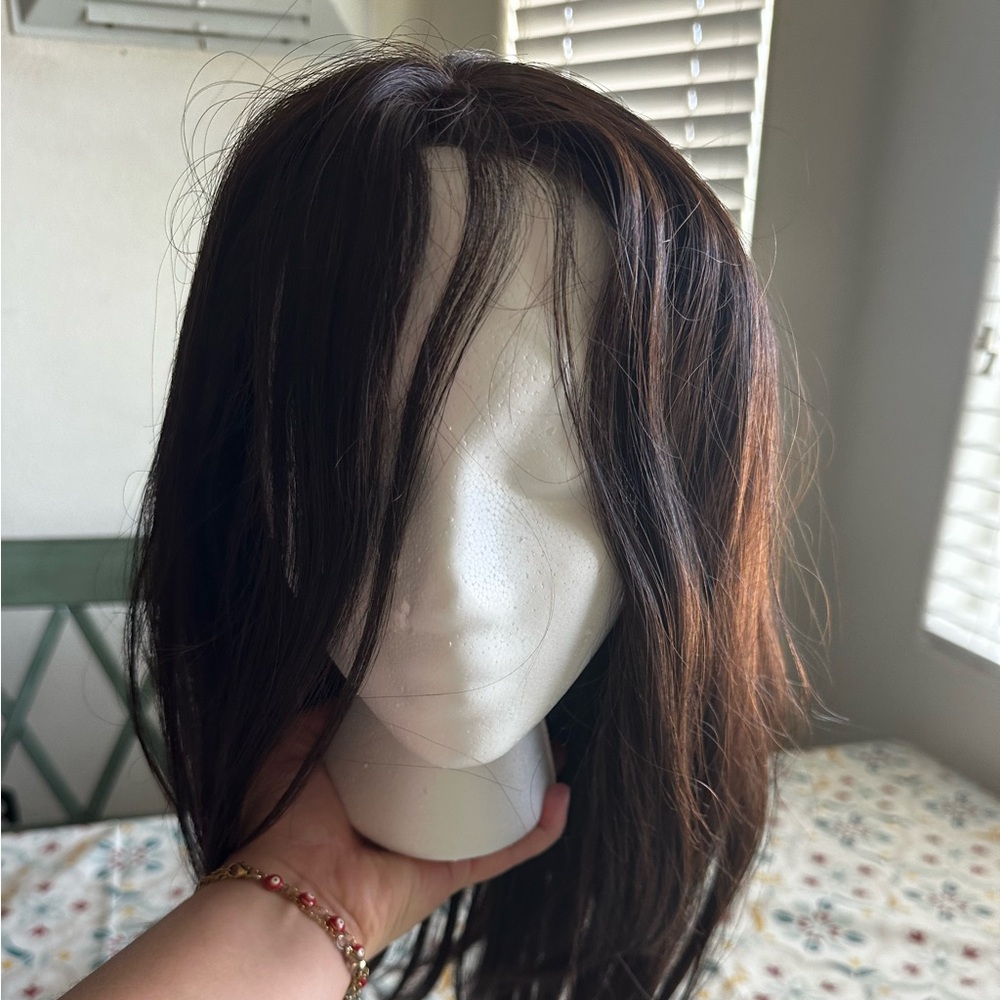 Selling this beautiful brand new human hair wig